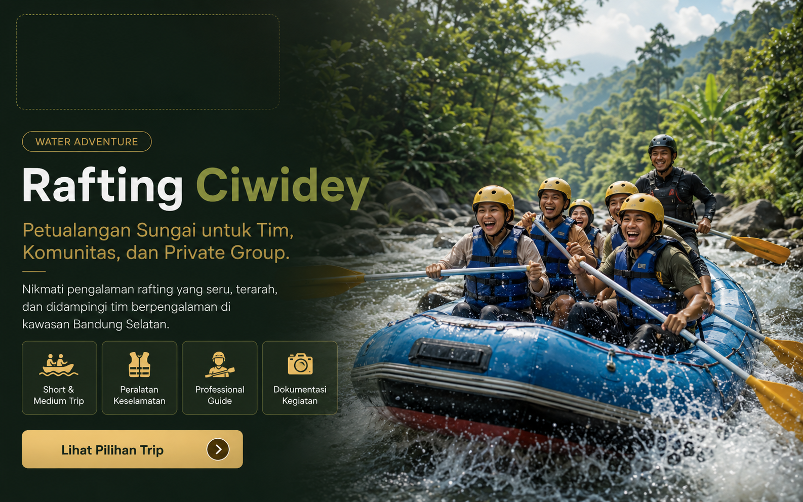 Flyer Rafting Ciwidey Sahabat Alam