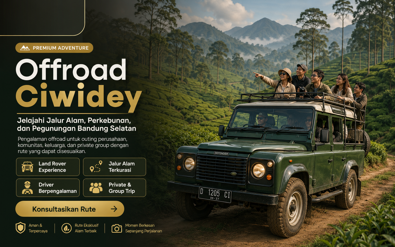 Flyer Offroad Ciwidey Sahabat Alam